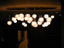 While looking for abstract shapes, I saw the lights aboce an escalator. The next 4 photos are the same set of lights.